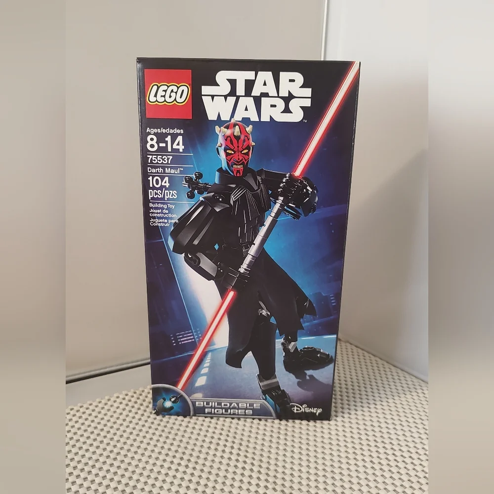 Lego 75537 Darth Maul Star Wars Buildable Figure Building Toy Set Disney